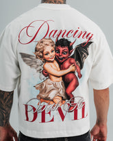 Camiseta Boxy Dancing With The Devil